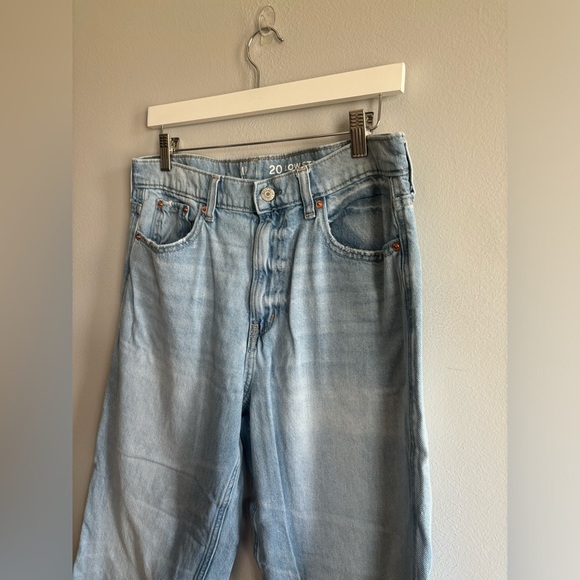 Gap teen low stride wide leg jeans 20 - Picture 2 of 6